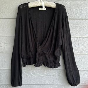 EUC lucky brand cropped top